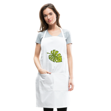 Load image into Gallery viewer, Adjustable Multipurpose Monstera Leaf Apron - white
