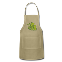 Load image into Gallery viewer, Adjustable Multipurpose Monstera Leaf Apron - khaki
