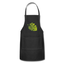 Load image into Gallery viewer, Adjustable Multipurpose Monstera Leaf Apron - black
