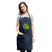 Load image into Gallery viewer, Adjustable Multipurpose Monstera Leaf Apron - navy
